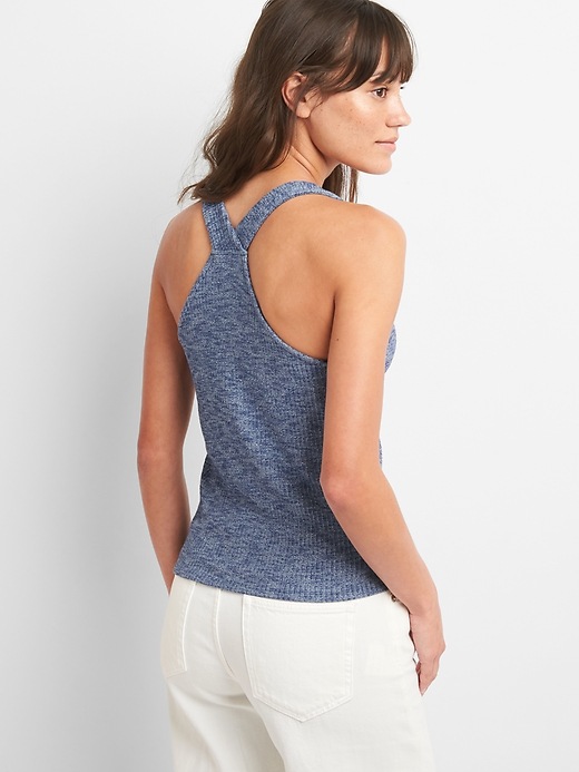 Image number 2 showing, Square-Neck Sweater Tank Top