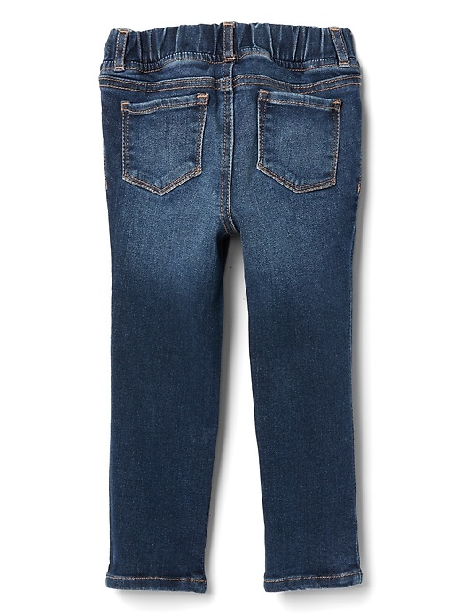 Image number 2 showing, Superdenim Butterfly Patch Favorite Jeggings with Fantastiflex