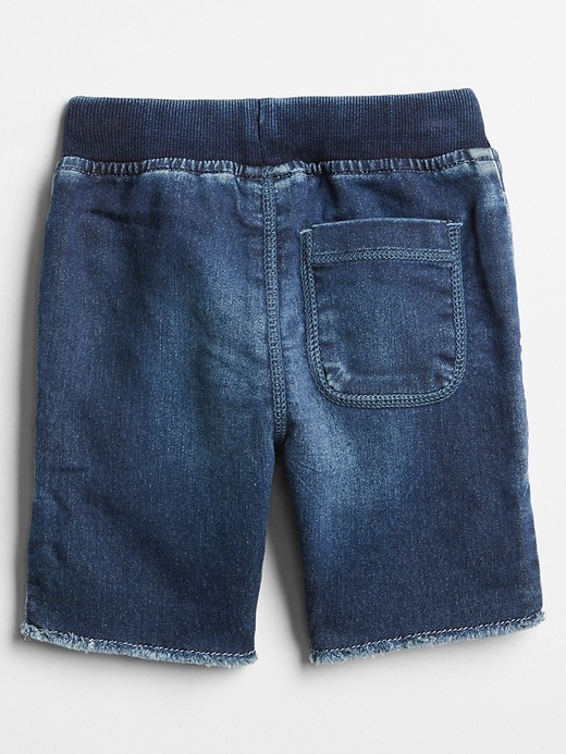 Image number 2 showing, 4.5" Pull-On Denim Shorts