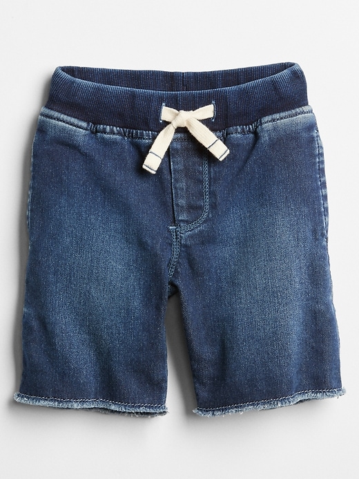 Image number 1 showing, 4.5" Pull-On Denim Shorts