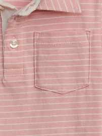 View large product image 3 of 3. Stripe Polo Shirt
