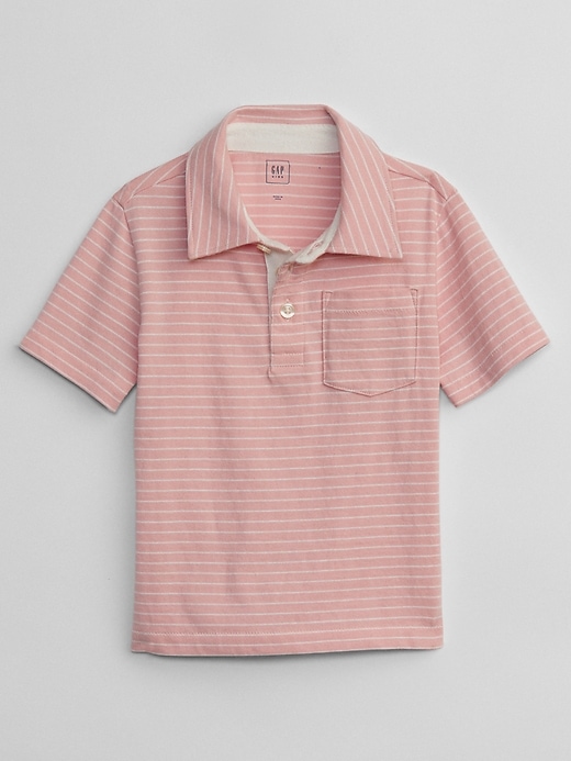 View large product image 1 of 3. Stripe Polo Shirt