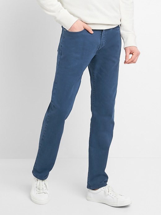 Image number 1 showing, Color Jeans in Slim Fit with GapFlex