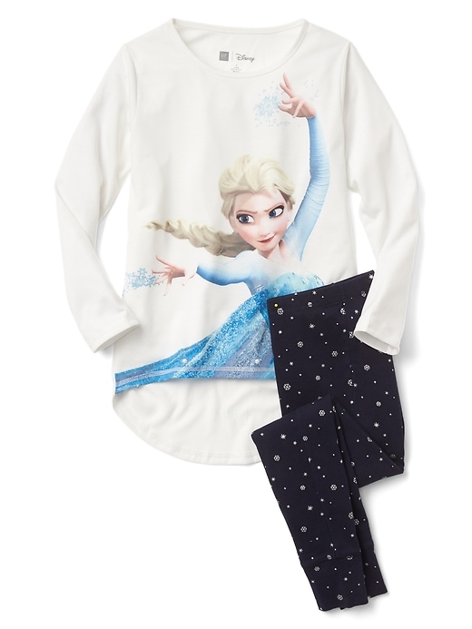 Image number 1 showing, GapKids &#124 Disney Elsa PJ set