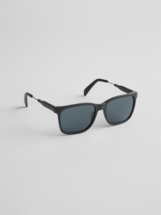 View large product image 1 of 1. Retro Square Sunglasses