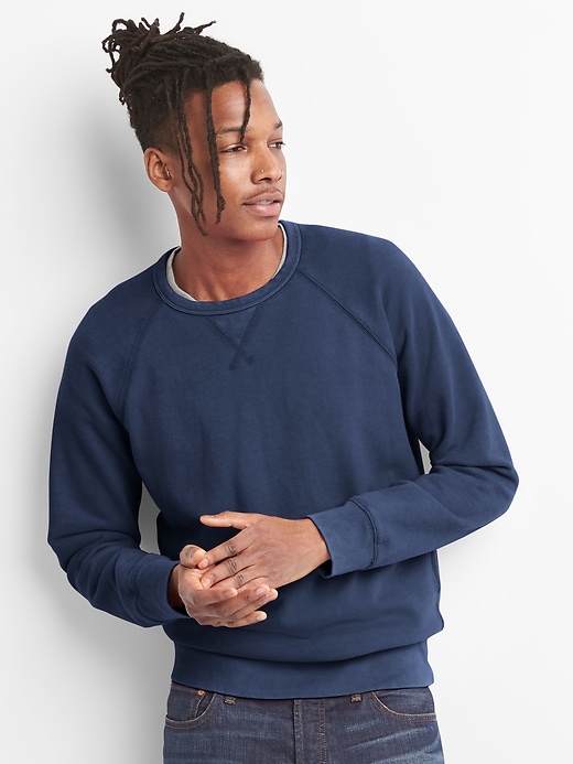 Image number 10 showing, Pullover Crewneck Sweatshirt in French Terry