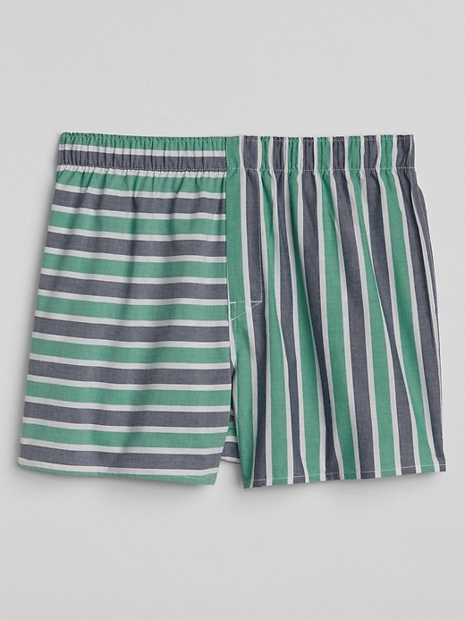 View large product image 1 of 1. 5" Stripe Oxford Boxers
