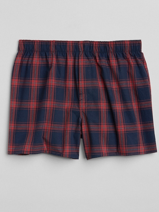 Image number 3 showing, 4.5" Madras Plaid Boxers