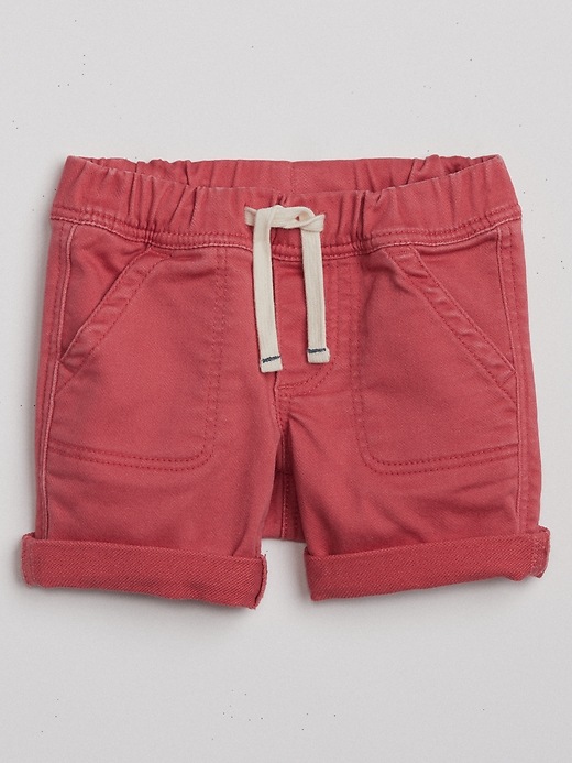 Image number 1 showing, 3" Roll Shorts in Supersoft Denim