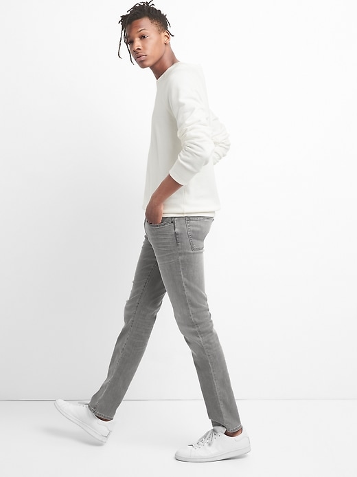 Image number 5 showing, Wearlight Skinny Jeans with GapFlex