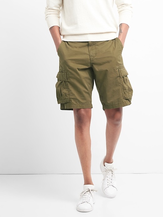 View large product image 1 of 1. 12" Cargo Shorts