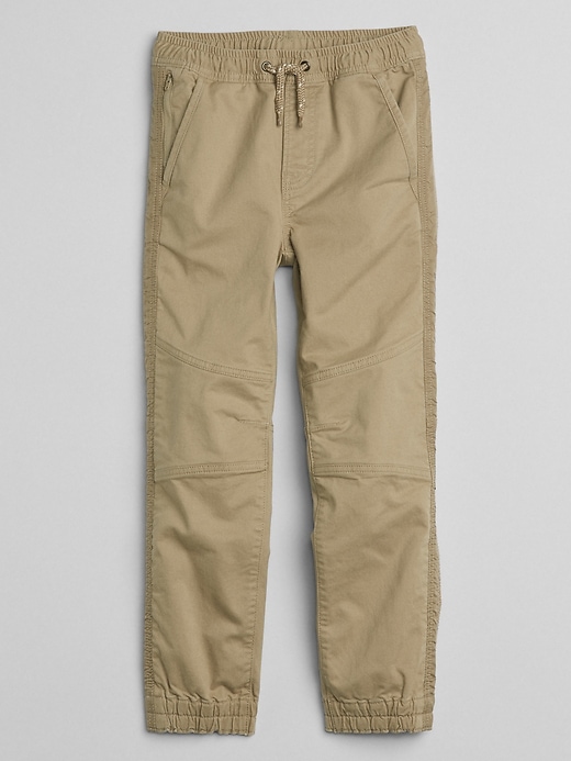 Image number 7 showing, Seamed Joggers in Twill