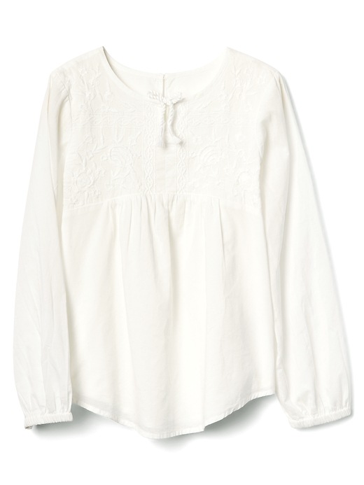 Image number 1 showing, Embroidery Tassel Top
