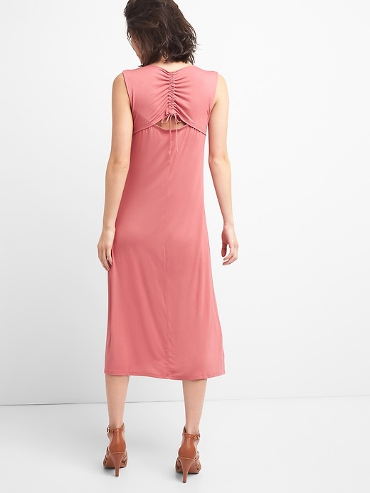 Image number 2 showing, Sleeveless Knit Midi Dress