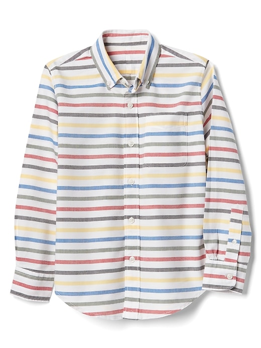 Image number 1 showing, Stripe Oxford Shirt