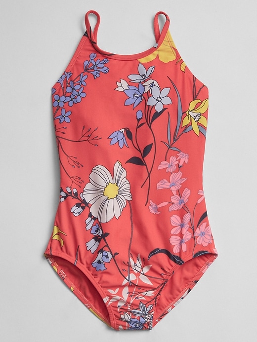 Image number 1 showing, Floral Swim One-Piece