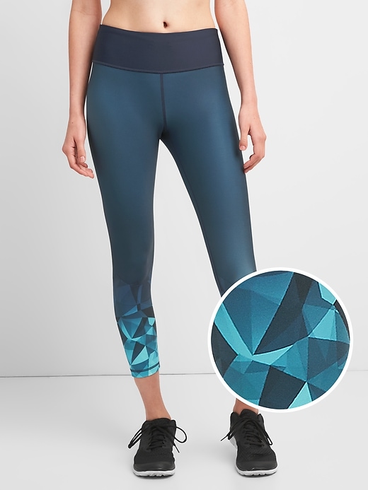 View large product image 1 of 1. GFast Mid Rise Print 7/8 Leggings