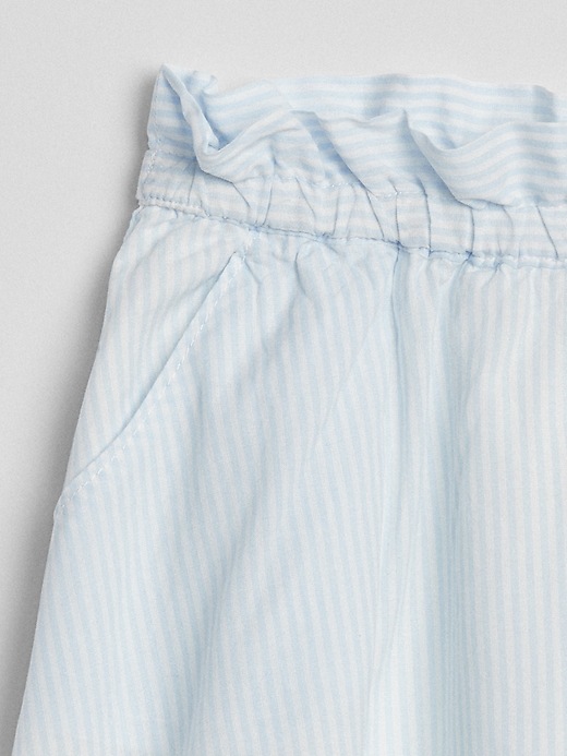 Image number 3 showing, Stripe Paperbag Waist Skirt