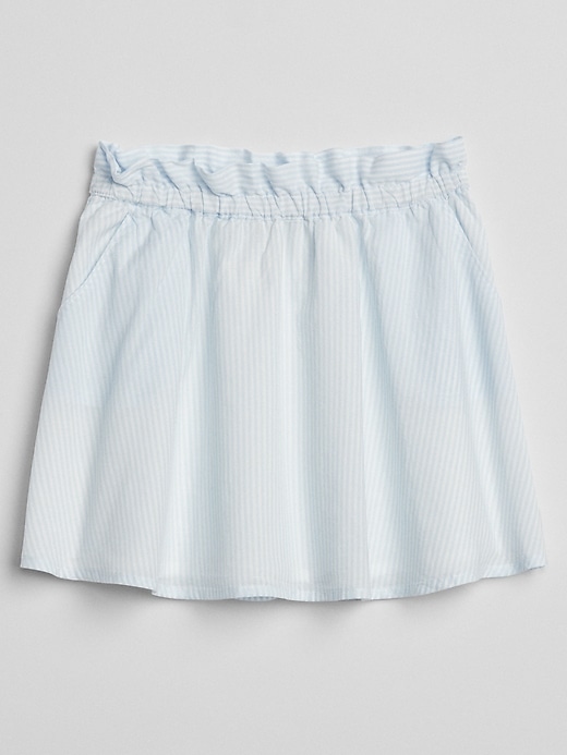 Image number 1 showing, Stripe Paperbag Waist Skirt