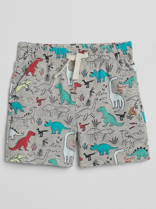 Image number 1 showing, Print Pull-On Shorts