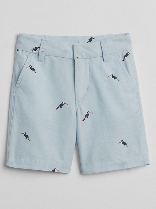 Image number 1 showing, 5" Print Oxford Shorts