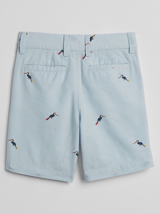 Image number 2 showing, 5" Print Oxford Shorts