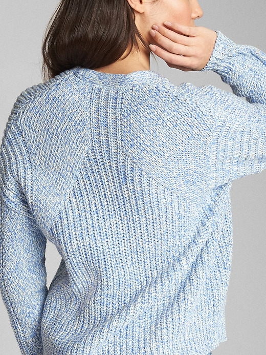 Image number 2 showing, Open-Front Cocoon Cardigan Sweater