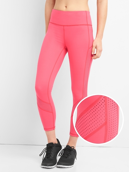 Image number 8 showing, GFast Blackout Perforated 7/8 Leggings
