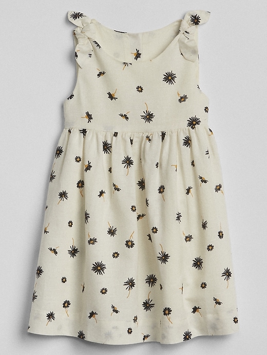 Image number 1 showing, Print Knot-Tie Dress