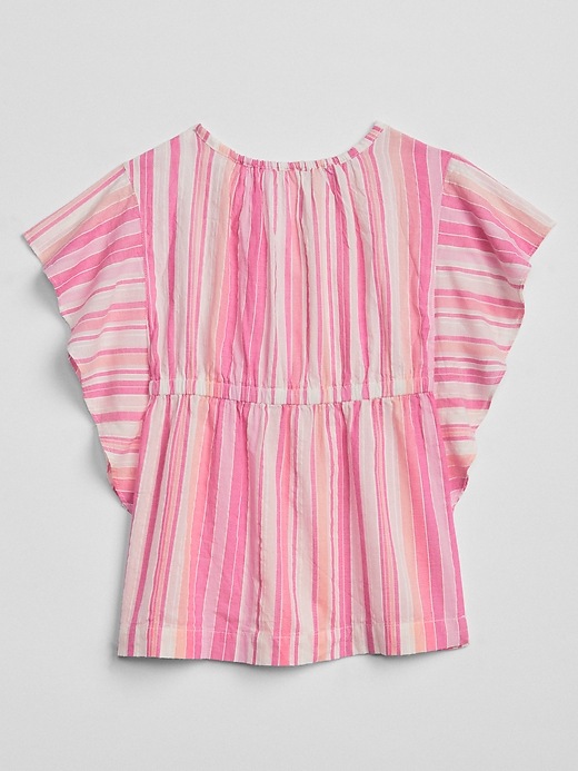 Image number 2 showing, Toddler Stripe Poncho Cover-Up