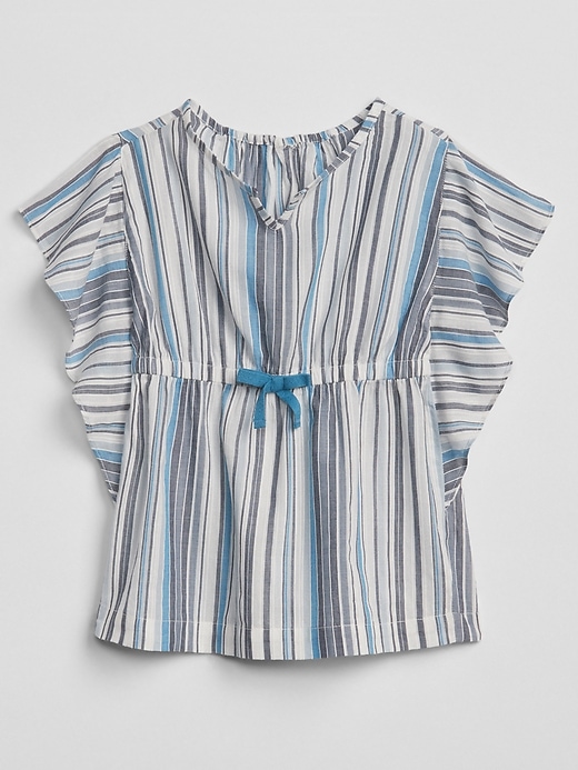 View large product image 1 of 1. Toddler Stripe Poncho Cover-Up