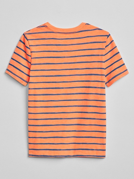 Image number 2 showing, Stripe V-Neck T-Shirt