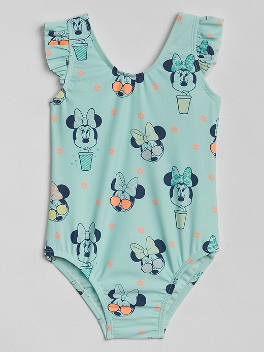 View large product image 1 of 3. babyGap &#124 Disney Minnie Mouse Swim One-Piece