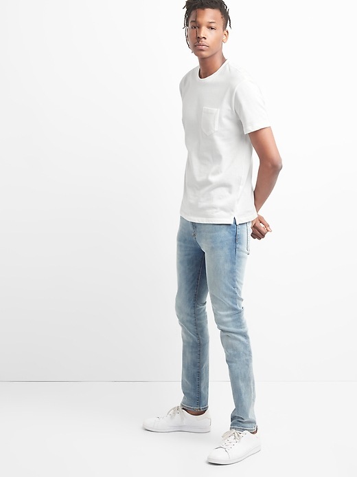 Image number 3 showing, Skinny Jeans With Gapflex