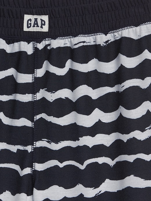 Image number 2 showing, 8" Wave-Stripe Sleep Shorts