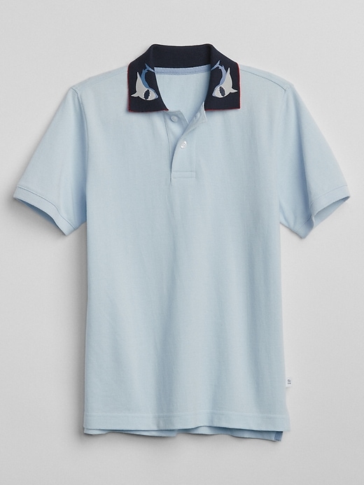 Image number 3 showing, Graphic Polo T-Shirt