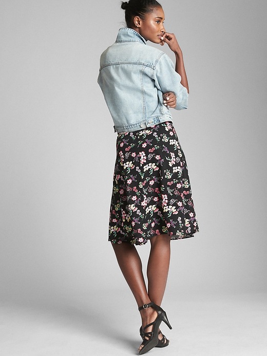 Image number 2 showing, Floral Circle Skirt