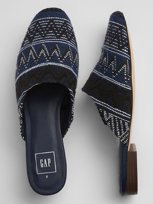 Image number 2 showing, Mix-Pattern Flat Mules