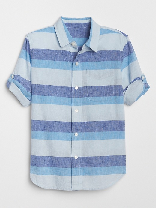 Image number 1 showing, Stripe Convertible Shirt