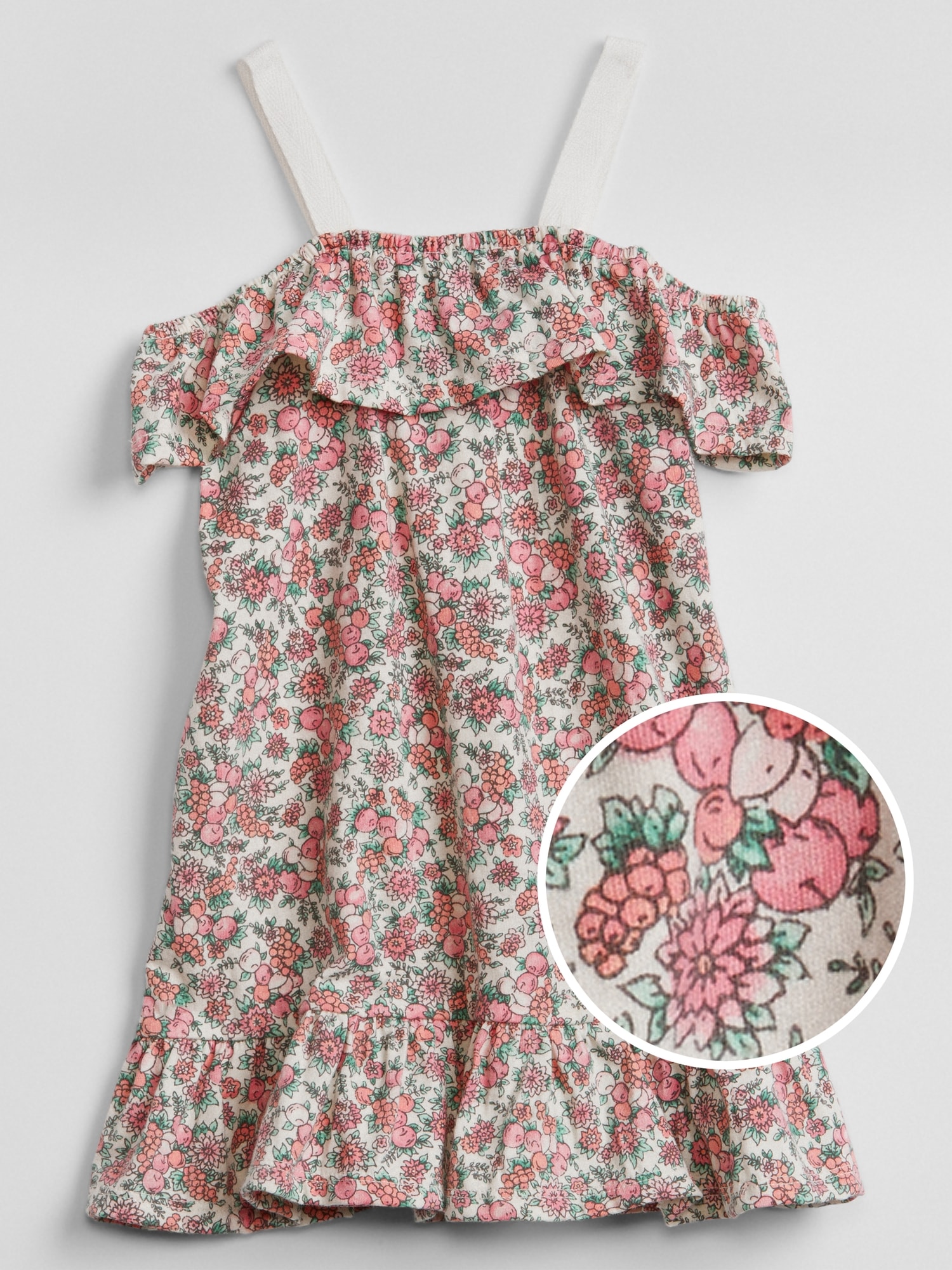 Ruffle Tank Dress Gap