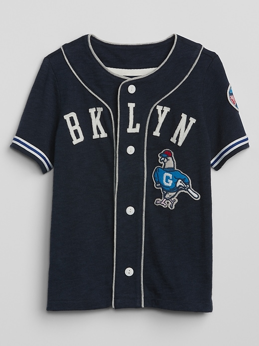 View large product image 1 of 3. Toddler Logo Baseball Jersey T-Shirt