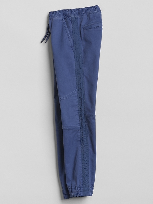 Image number 2 showing, Seamed Joggers in Twill