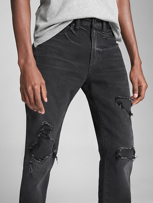 Image number 5 showing, Special Edition Distressed Jeans in Slim Fit with GapFlex