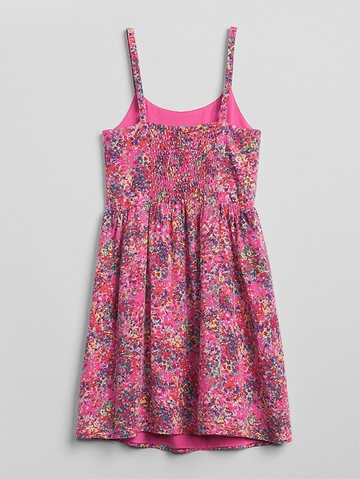 Image number 3 showing, Print Shirred-Waist Dress