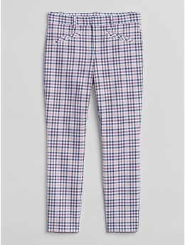 Gap gingham deals pants