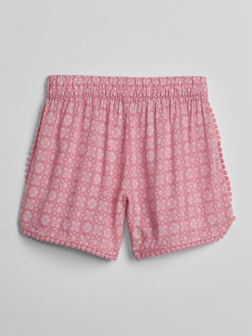 Image number 3 showing, Embroidered Tassel Dolphin Shorts