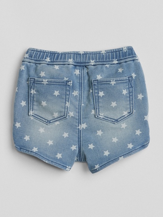 Image number 2 showing, Pull-On Shorts in Star Print