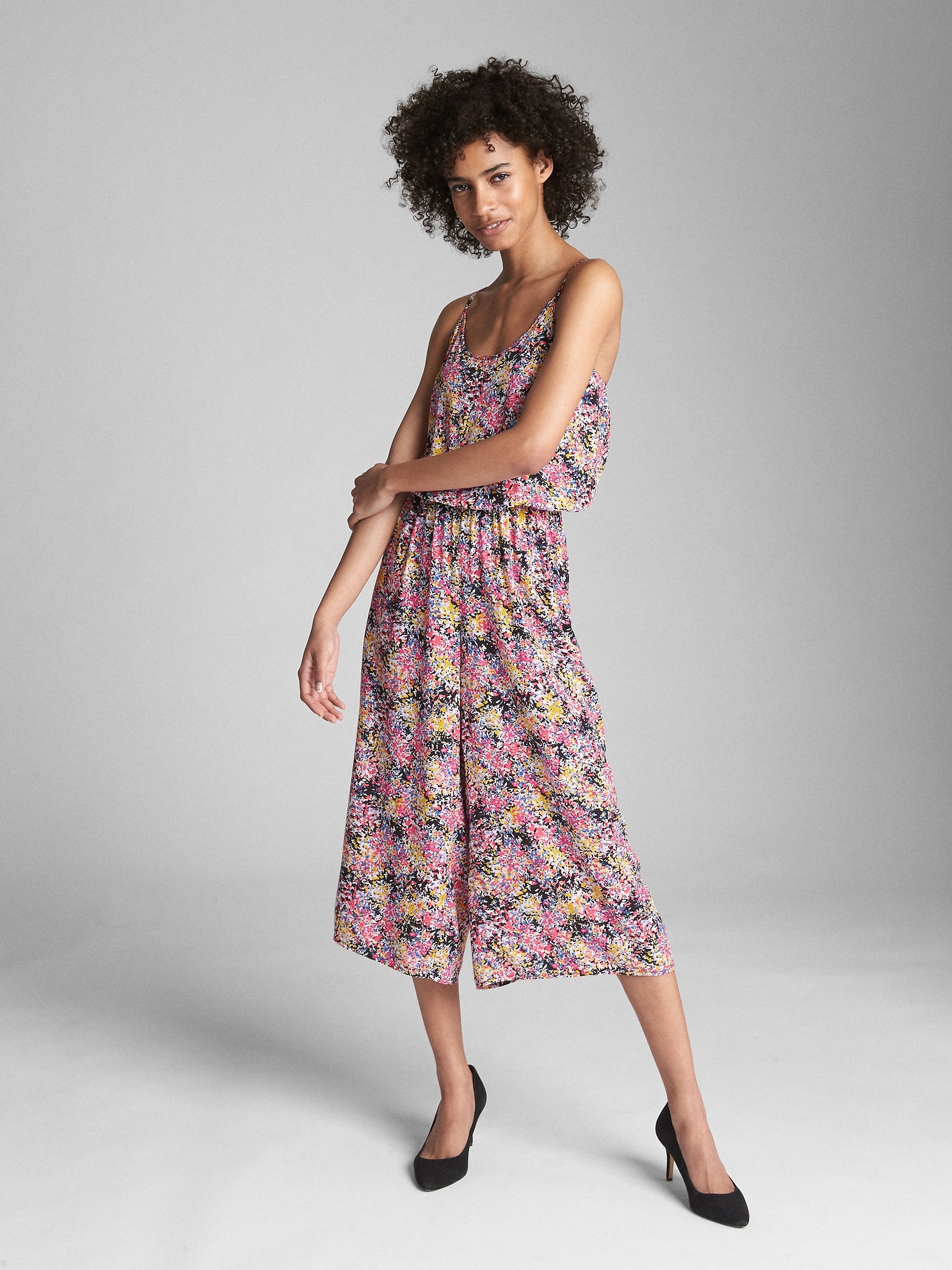 Женские комбинезоны Gap Wide-Leg Cami Jumpsuit