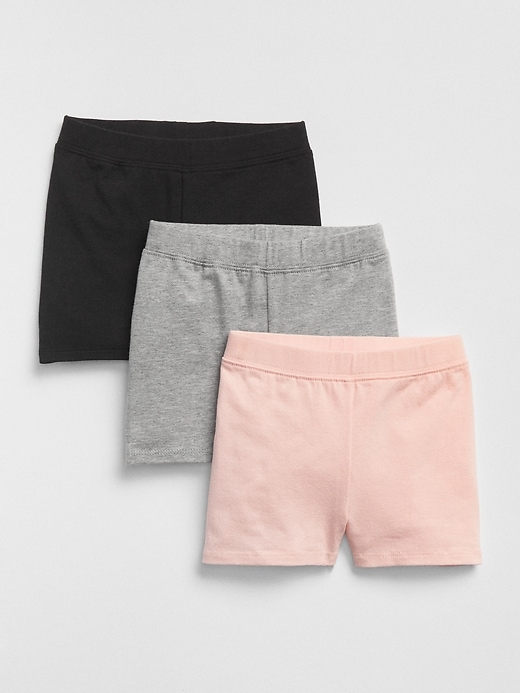 1 of 8 showing, with the color multi of product Toddler Cartwheel Shorts (3-Pack)