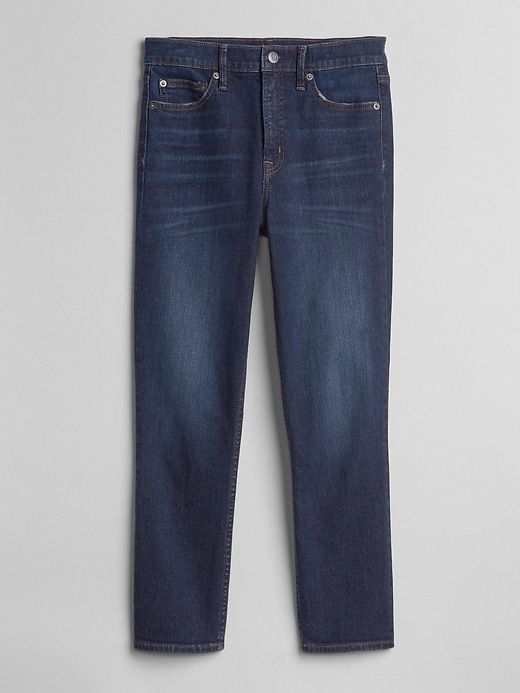 Image number 6 showing, High Rise True Skinny Crop Jeans